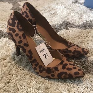 Mossimo Leopard Print Heels